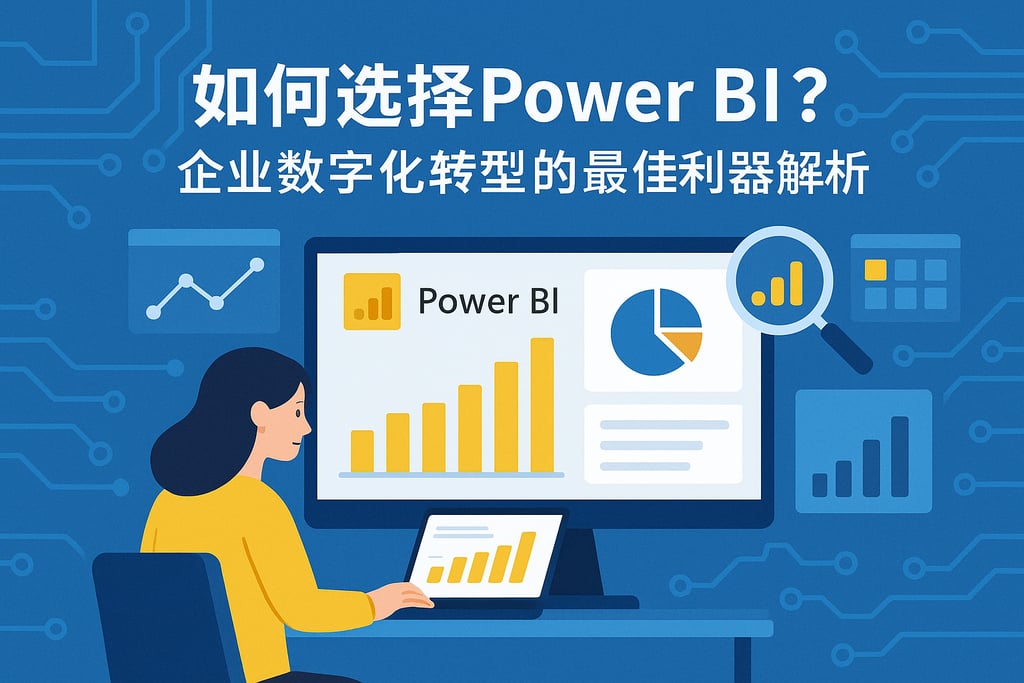 如何选择Power BI？企业数字化转型的最佳利器解析